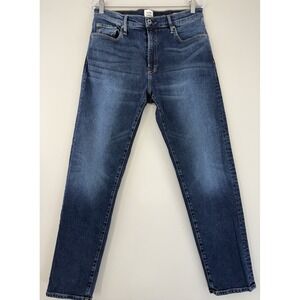 Flint And Tinder Tapered Fit Jeans Men's 32x29 Blue Stretch Denim